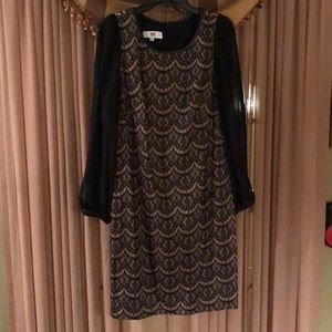 NEW WITH TAGS! Tan and black fancy dress